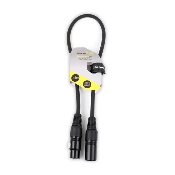 Stage core, SCDMX 5 pin - 5 Pin XLR Male - 5 Pin XLR Female DMX Cable